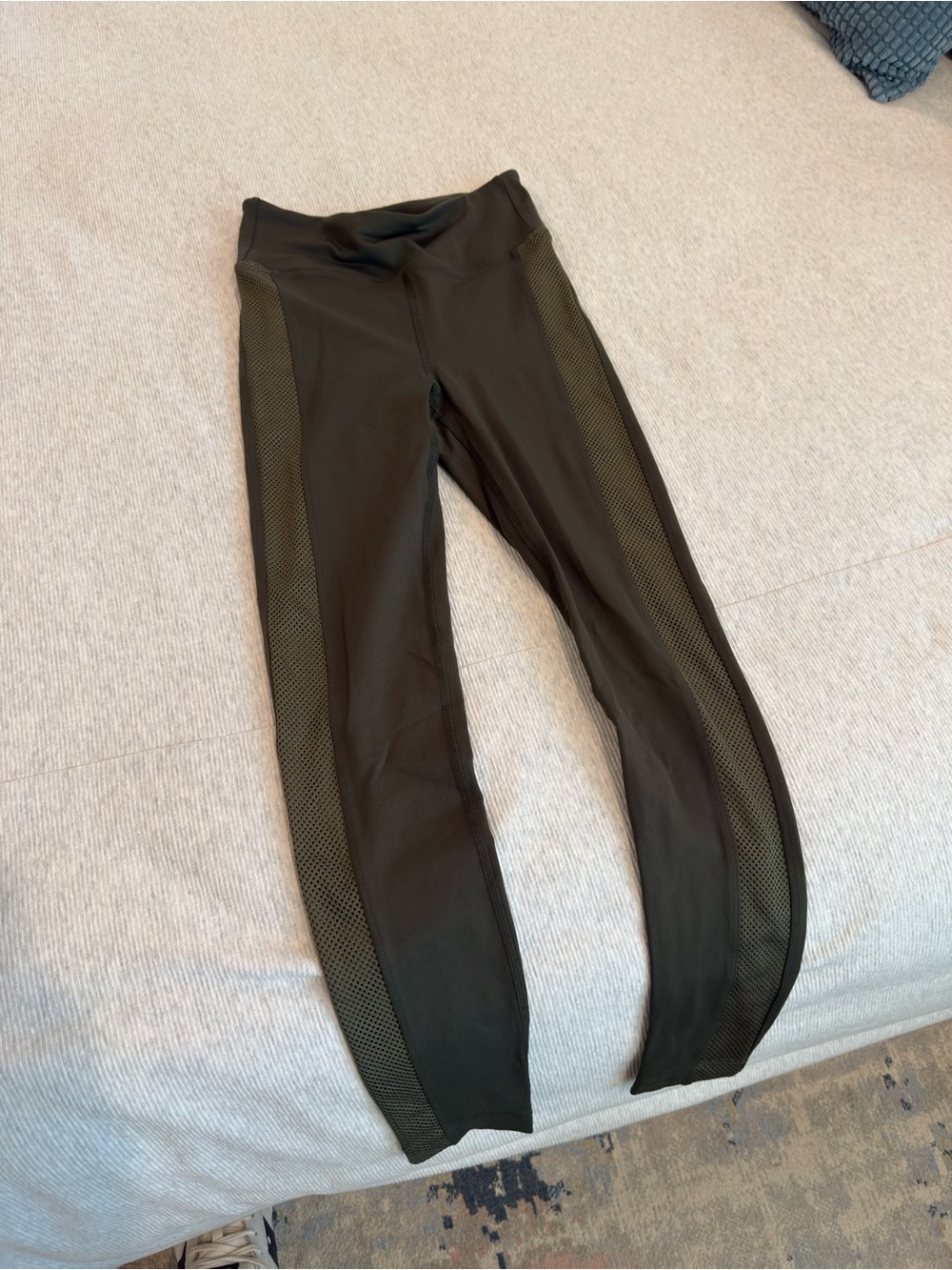 Koral Olive Green Performance Leggings